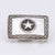 Texas Lone Star Sterling Silver Trophy Buckle
