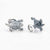 Horn Toad Sterling Silver Cufflinks